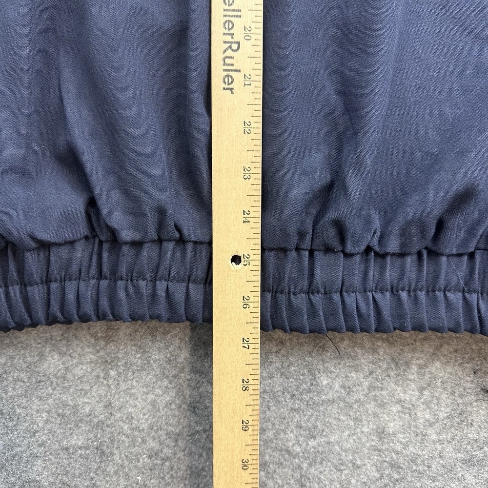 VTG Workrite FR Jacket Mens Large Navy Nomex IIIA Soft Full Zip Workwear USA - Picture 8 of 10